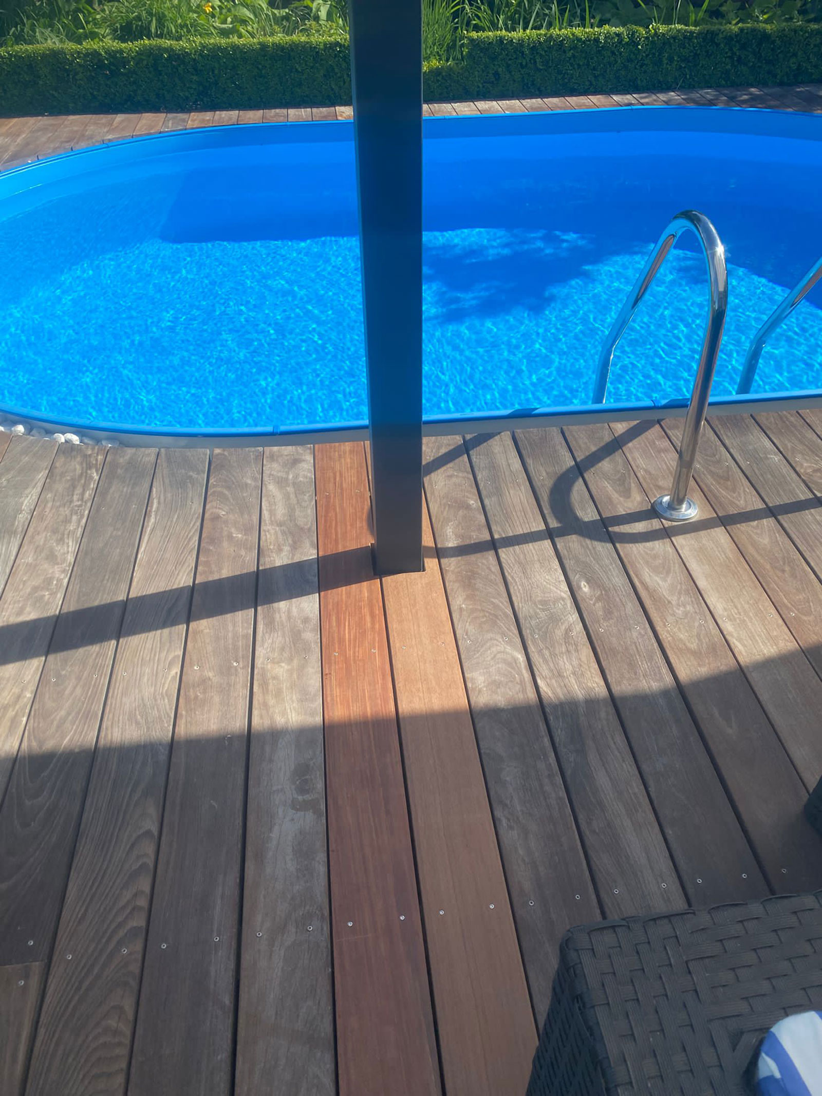 Terrasse am Poolbereich