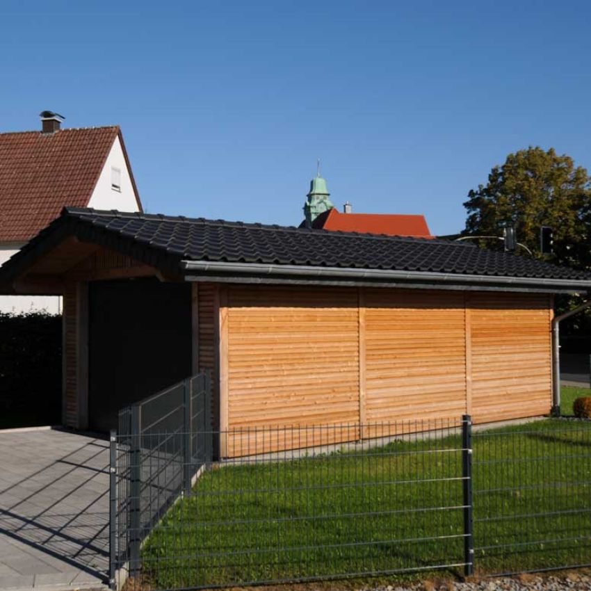 Carport Spitzdach